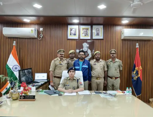 Ambedkar Nagar News: 50 हजार का इनामी लखनऊ से गिरफ्तार, टाण्डा पुलिस की कार्रवाई